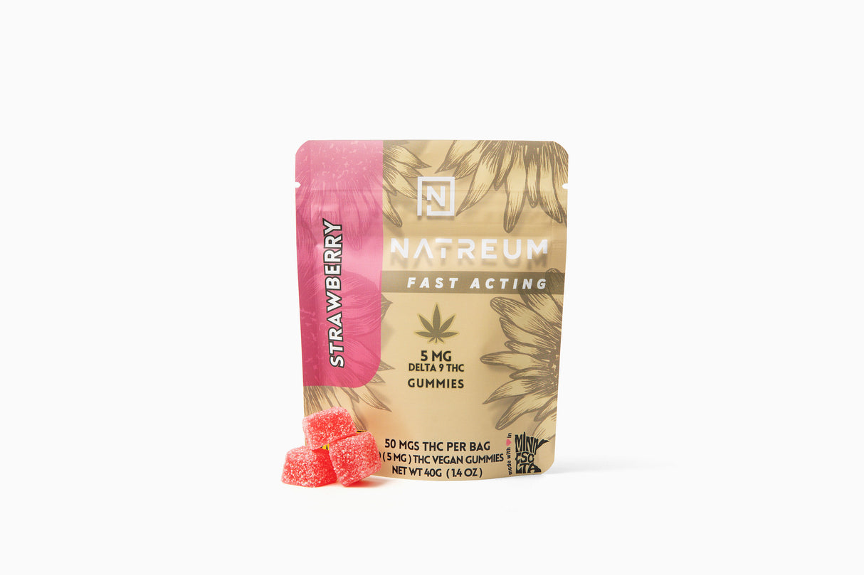 Natreum Fast Acting Gummies 5 MG THC