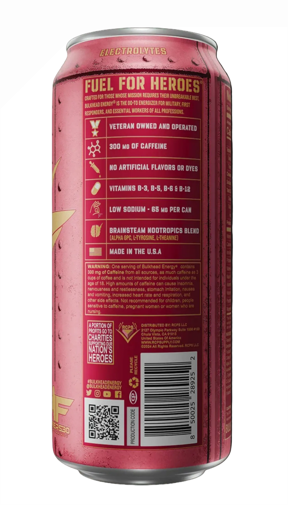 Bulk Head Energy - Pink Mist | Watermelon