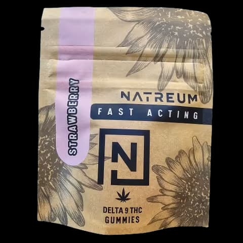 Natreum nano gummies 5mg - strawberry - 10ct