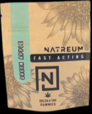 Natreum nano gummies 5mg - green apple - 10ct