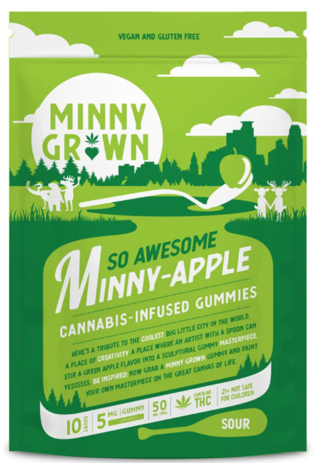 Minny Grown Gummies 5 MG THC