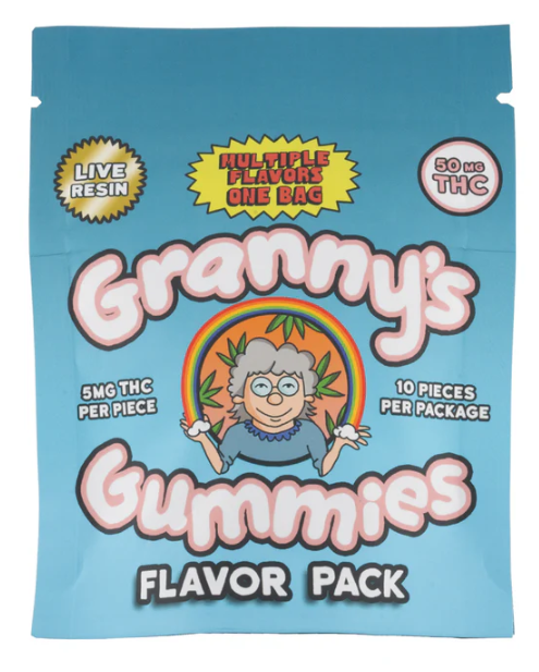 Granny's Live Resin Gummies 5 MG THC