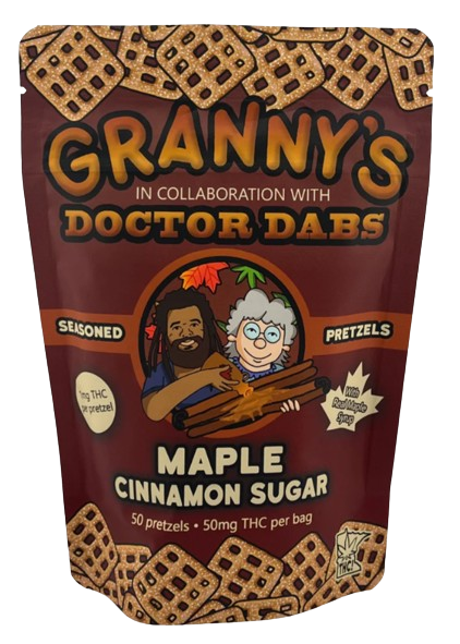 Granny's Pretzels 1 MG THC | 50 MG THC