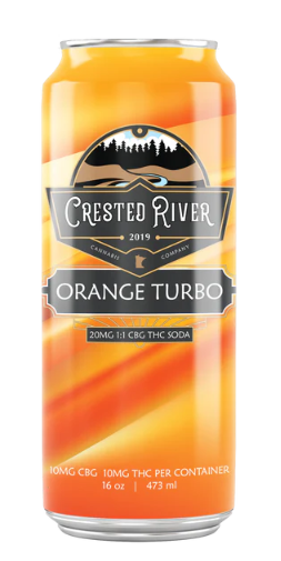 Crested River THC/CBG Beverage 10 MG THC