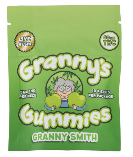 Granny's Live Resin Gummies 5 MG THC