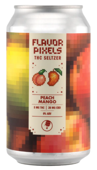 Flavor Pixels THC Seltzer 5 MG THC