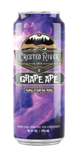 Crested River THC/CBD Beverage 10 MG THC