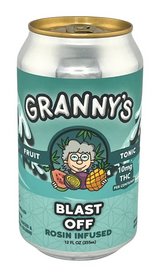 Granny's Fruit Tonics 10 MG Live Resin & Rosin Infused THC