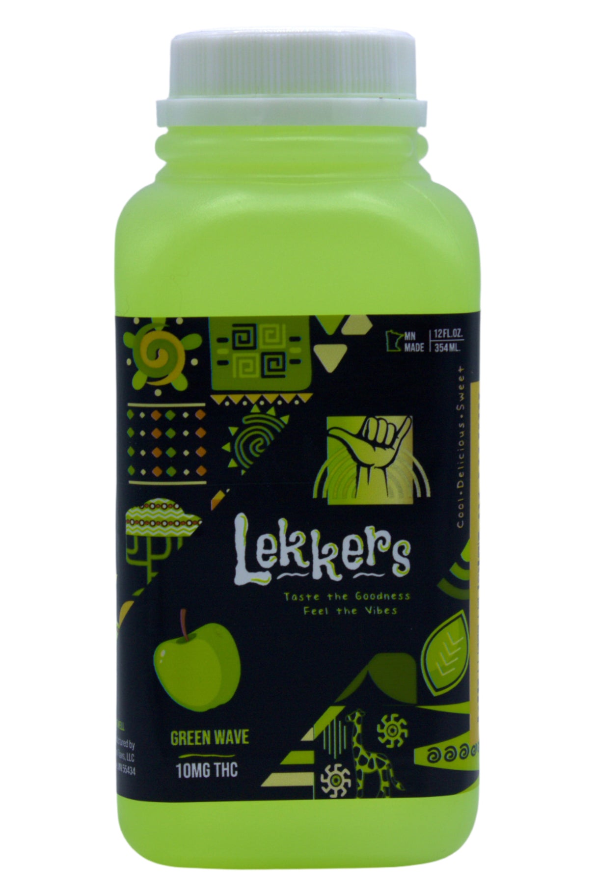 Lekker's THC 10mg Infused Fruit Drinks