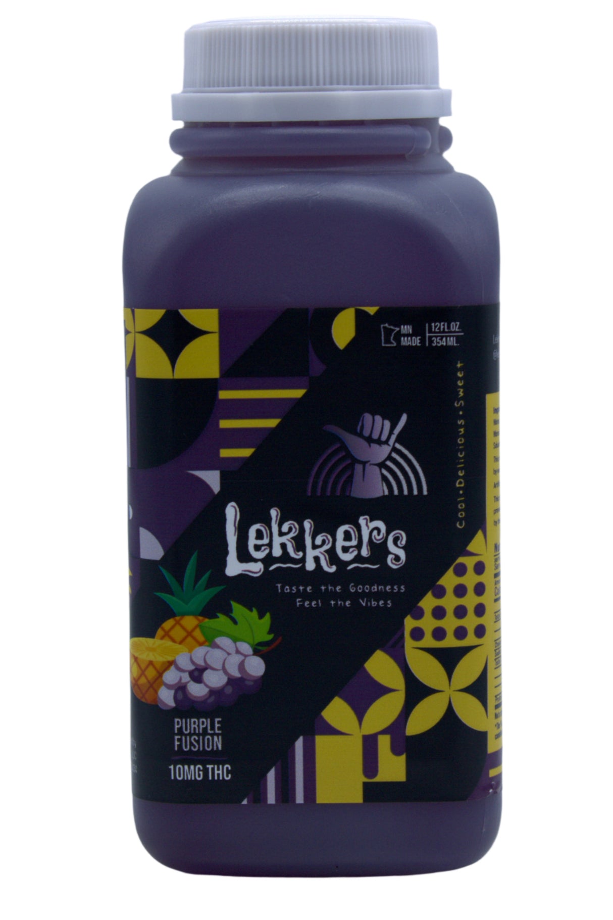 Lekker's THC 10mg Infused Fruit Drinks