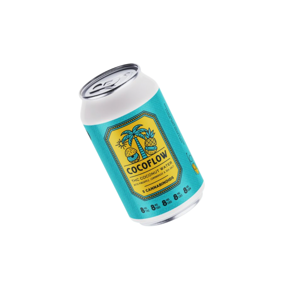 CocoFlow THC Infused Coconut Water