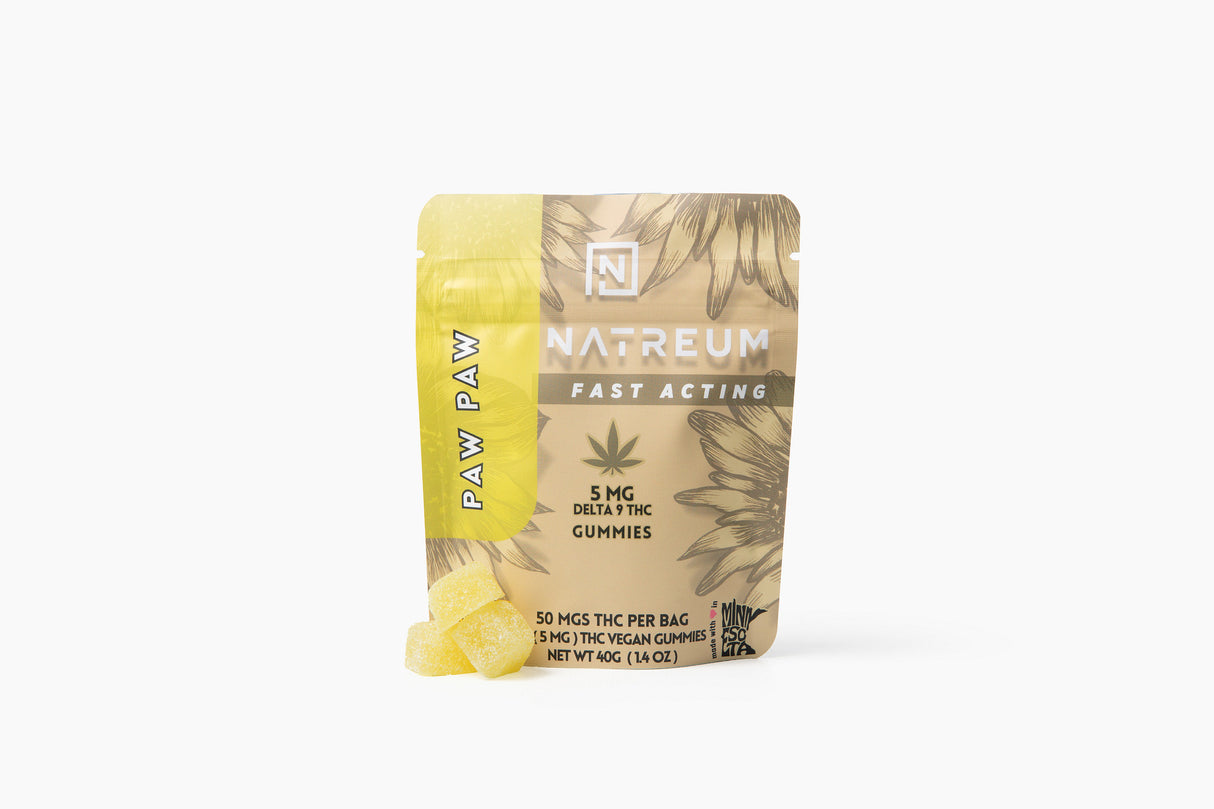 Natreum Fast Acting Gummies 5 MG THC