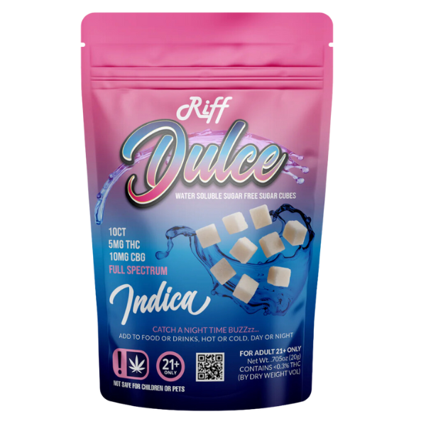 Dulce THC Sugar Free Sugar Cubes 5 MG THC