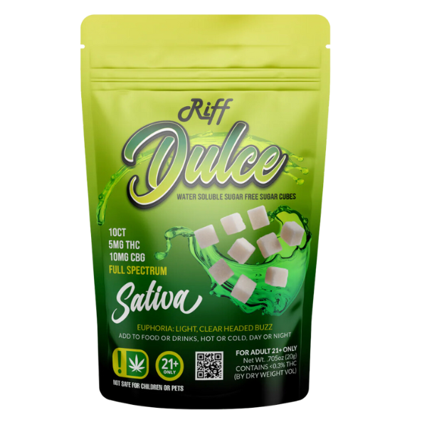 Dulce THC Sugar Free Sugar Cubes 5 MG THC