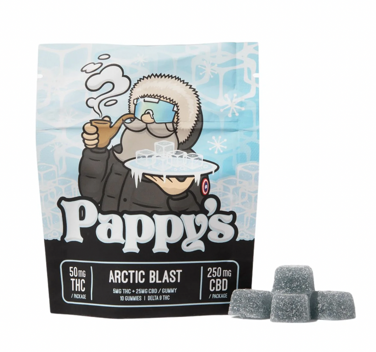Pappy's Gourmet 1mg THC Infused Pretzels - 50 MG Total THC