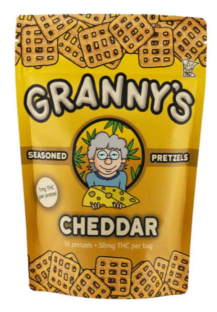 Granny's Pretzels 1 MG THC | 50 MG THC