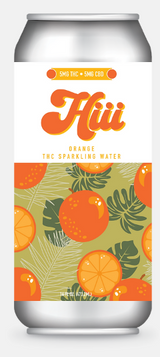 Hiii THC Sparkling Water 5 MG THC