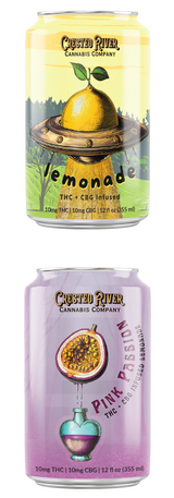 Crested River Lemonades -  10mg THC | 10mg CBG