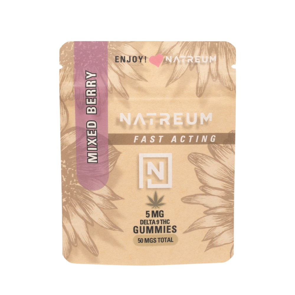 Natreum Fast Acting Gummies 5 MG THC